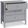 thumbnail image 4 of Carter's By DaVinci Morgan Commode à 3 Tiroirs en Gris, 4 of 9