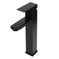 thumbnail image 4 of Single Handle Faucet, Matte Black Basin Faucet, 304 Stainless Steel 360 Degrees Rotating For Kitchen Bathroom, 4 of 8