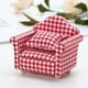 thumbnail image 3 of de Muebles a 1:12 con Sofá para Casa de de 2 Piezas en Rojo Y, 3 of 9