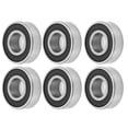 thumbnail image 4 of 6202-RS Roulements à Rainures Profondes, Roulements, 10Pcs Roulements en Acier Appareils Ménagers pour Moteurs Automobiles, 4 of 8