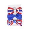 JLMSPLWG 3 Piece American Flag Hair Bows Clips for Baby Girls Fashion Patriotic Hairpins Barrettes Hair Accessories for Independence Day
