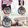 thumbnail image 5 of BZSMCE Makeup Bag Large Travel Cosmetic Bag with Adjustable Dividers Fashion Celestial Dance Printed, 5 of 7