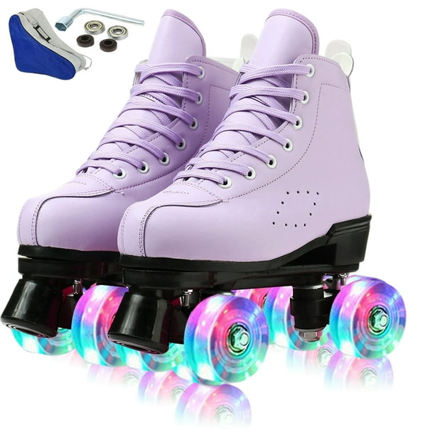 Women's Roller Skates Classic Hightop Roller Skates Laceup Soft