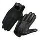 thumbnail image 1 of Guantes de cuero con pantalla táctil para hombre, tejido en la parte posterior, otoño e invierno, antideslizantes, de piel de cabra para motocicleta, finos, 1 of 4