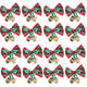 thumbnail image 1 of FloreceBien Paquete de 16 lazos navideños con campanas, minilazo de Navidad, adorno artesanal para regalo, decoración colgante para árbol de Navidad, 1 of 5