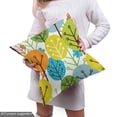 thumbnail image 4 of Ambesonne Cartoon Fabric by the Yard Upholstery, Summer Trees Pattern Simple, 10 Yards, Multicolor, 4 of 4