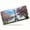 Eiffel Tower with Cherry Blossoms, variant on Moon Phases in Space Funny Personalized License Plate Rust-proof Stainless Steel Metal License Plate Suitable For Men And Women 12.2" x 6.2"