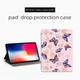 thumbnail image 3 of SaniMore for iPad 10th Generation 10.9" 2022 Intelligent Power-Saving Case, PU Leather Case with Adjustable Kickstand Shockproof Protective Case for iPad 10th Gen 2022 Women Ladies, Flower Buttefly, 3 of 10