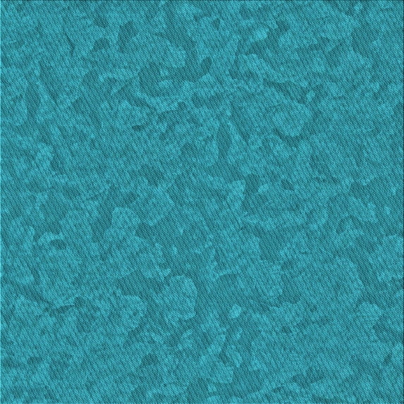Ahgly Company Machine Washable Indoor Square Transitional Dark Cyan Green Area Rugs, 4' Square