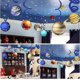 thumbnail image 4 of Space Party Decorations - Spiral Streamers and Foil Ornaments for Galaxy Themed Parties, 4 of 4