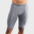 thumbnail image 1 of pstuiky Pantalones cortos para hombre, Pantalones cortos de entrenamiento para hombre, ajustados, elásticos, de cinco puntos, para correr y fitness Pantalones cortos de baloncesto, 1 of 5