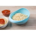 thumbnail image 4 of Prep and Serve Multi-Function Bowl with Integrated Colander (Small, Blue), 4 of 4