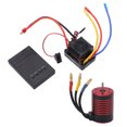 thumbnail image 1 of El motor impermeable 3650 sin cepillo está equipado con un accesorio de Kit combinado de tarjeta de programación 60a esc, adecuado para 1 / 10 RC car 5200kv, 1 of 10
