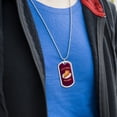thumbnail image 3 of Live Free Pie Hard Funny Humor Military Dog Tag Pendant Necklace with Chain, 3 of 5