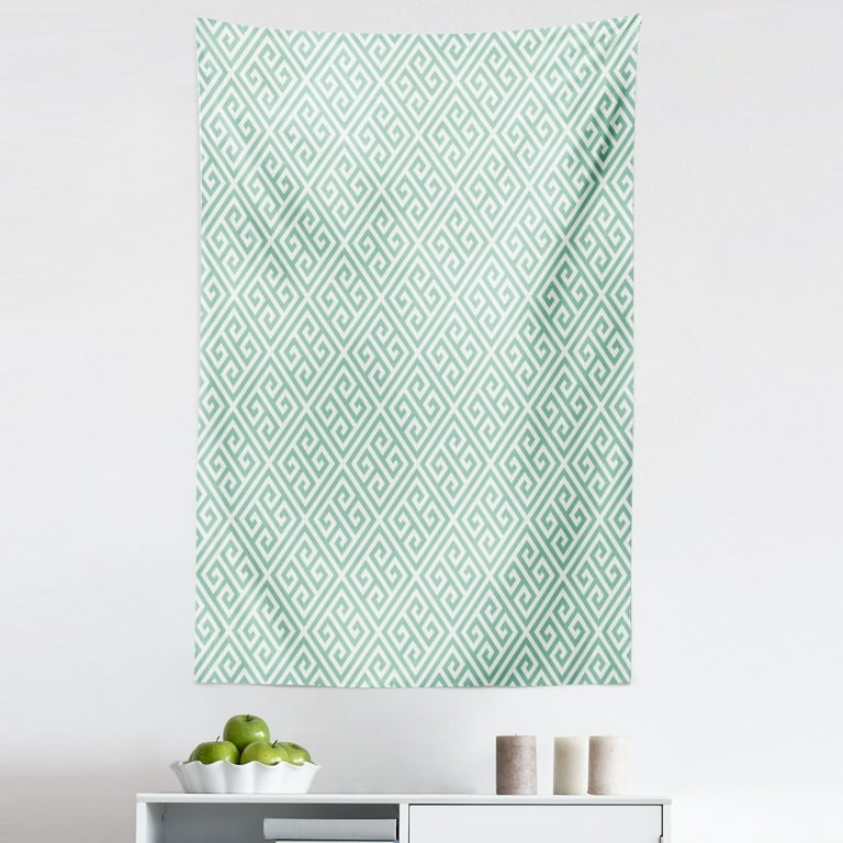 Mint green tapestry hot sale