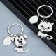 thumbnail image 5 of Lindo llavero de perro cachorro, llaveros Kawaii, soporte para llavero de coche, regalos navideños para el día de la madre y el padre para hombres y mujeres..., 5 of 5