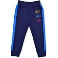 thumbnail image 4 of Baby Shark, Daddy Shark and Mommy Shark Boys 2 Piece All Over Print Crewneck and Jogger Set, Toddler, 4 of 5