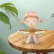 thumbnail image 4 of Estatua de resina Zulema para niñas con soporte para Bandeja de almacenamiento, 4 of 5