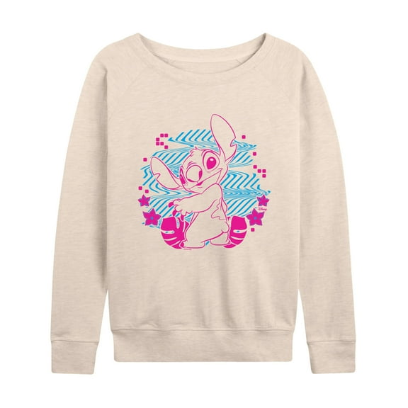 Disney - Lilo & Stitch - Stitch Haze - Women's Lightweight French Terry Long Sleeve Shirt
