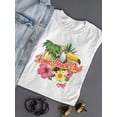 thumbnail image 3 of Tropical Toucan Paradise Vacation Graphic Women's T-shirt, 3 of 4