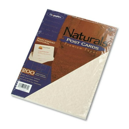 Geographics 4.25" x 5.50" Invitation Card, Pack of 200