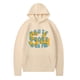 thumbnail image 1 of MHFRRA Sudadera con Capucha y Estampado de Letras para Primavera y Otoño de 2024, Camisa Informal de Manga Larga con Capucha Marrón, 1 of 2