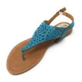 thumbnail image 3 of Victoria K Perforated Geo Design Sandals (Women), 3 of 5