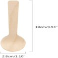 thumbnail image 3 of Mini Wooden Spoons -Eco Friendly Disposable Biodegradable - 3.93 Inches - 100 Pack Outside the Box Papers Brand, 3 of 6
