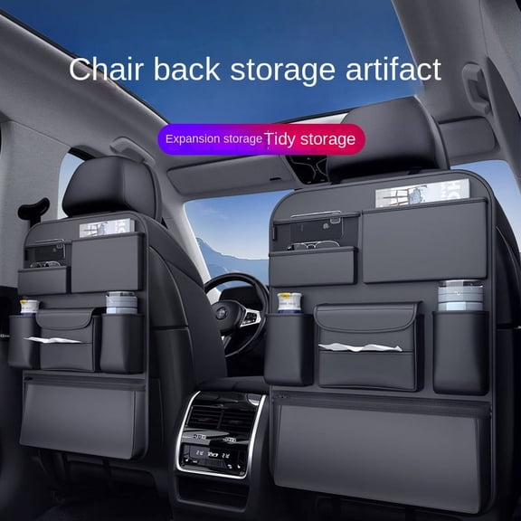 Car storage Seat back storage bag Hanging bag Multifunctional storage box Car seat