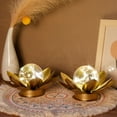 thumbnail image 5 of JHY DESIGN Bedside Lotus Table Lamp Set of 2 Battery Powered Nightstand Fairy Ambiance lamp, 5 of 7