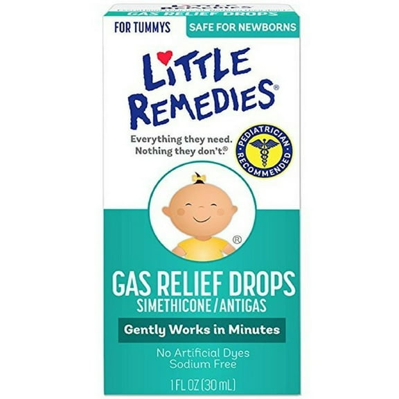 Little Remedies Little Remedies Little Tummys Gas Relief Drops Natural Berry Flavor (Pack of 3)