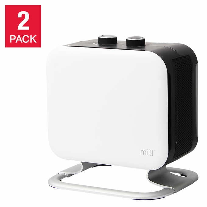Mill Oil PTC Ceramic Fan Heater, 2-pack | Walmart Canada