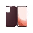 thumbnail image 3 of Funda Smart Clear View para Samsung S22+, color burdeos, 3 of 4