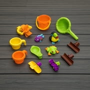 Step2 Tropical Rainforest Water Table for Toddlers with 13-Piece Playset, Blue