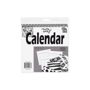 Accent Design Paper Accents Blank Calendar 8" x 8", 14 Months, White