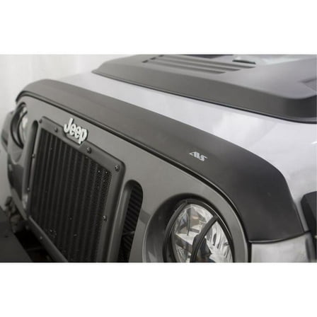 Auto VentShade (AVS) by RealTruck Matte Black AeroSkin Bug Shield Compatible with 2020-2024 Jeep Gladiator Except Mojave & 392 Rubicon, 2019-2024 Jeep Wrangler JL Except Mojave & 392 Rubicon