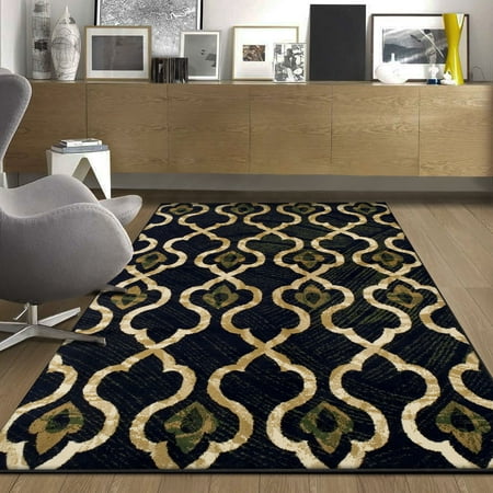 Brighton Pattern - Superior Chic Geometric Lattice Pattern, 10mm Pile with Jute Backing, Affordable Contemporary Brighton Collection Area Rugs