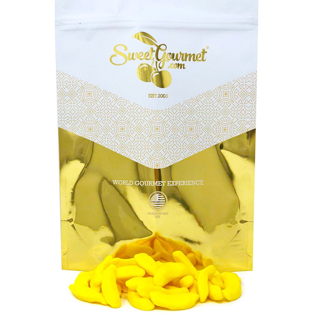 Vidal Sugar Bananas Gummy Candy bulk banana flavor gummy 3 pounds
