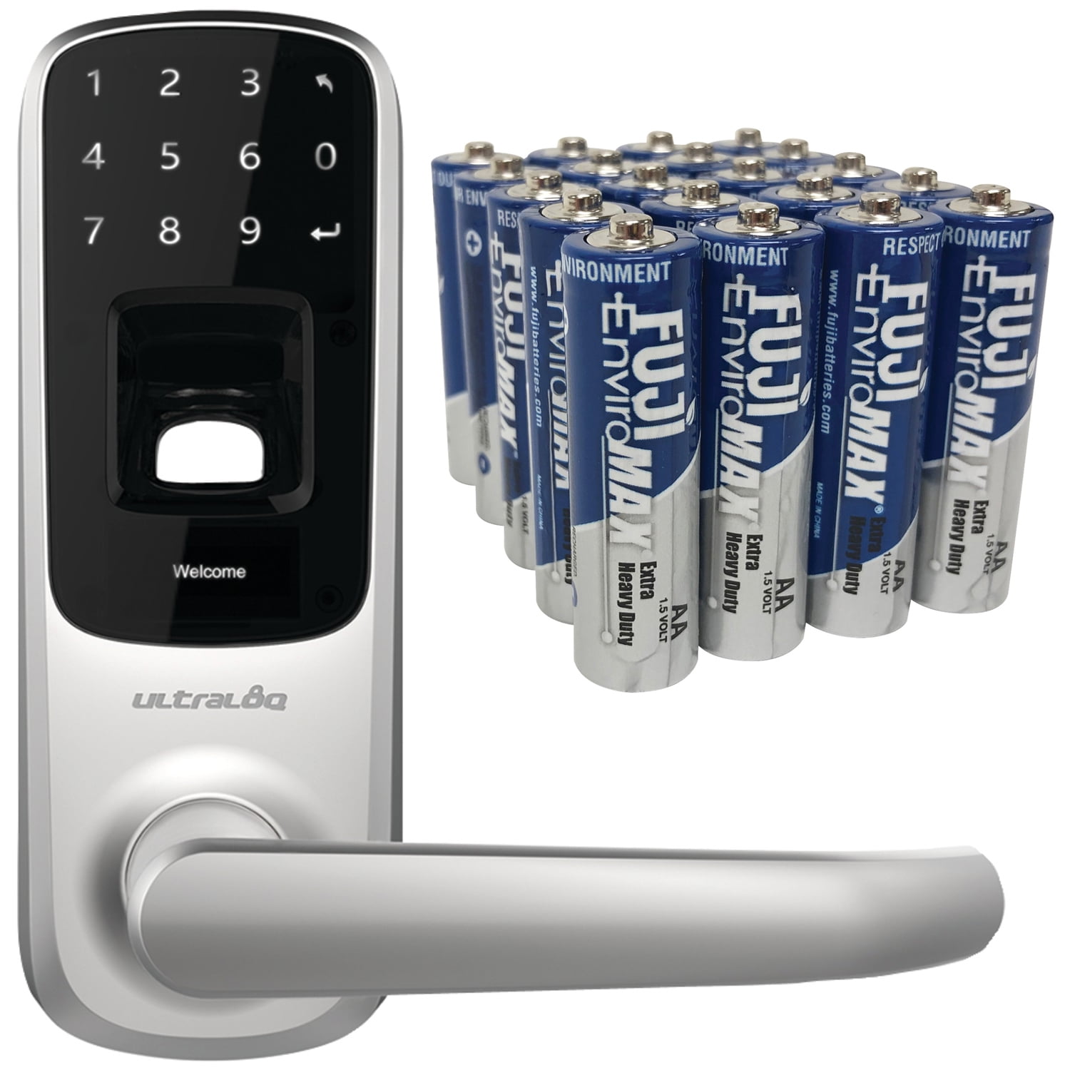 Ultraloq UL3 BluetoothEnabled Fingerprint & Touchscreen Smart Lock