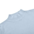 thumbnail image 6 of Fgnfyis Women Half Turtleneck Sweater Pullover for Autumn Winter Casual Wear Light Blue One Size, 6 of 8
