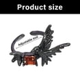 thumbnail image 3 of Edgy Gothic Jewelry Unique Crow Rings for Women Men Adjustable Finger Accessory Stylish Metal Accessories Gift, 3 of 8