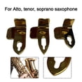 thumbnail image 3 of Alto Soprano Tenor Sax Rest Metal Thumb Rest Relieves Fatigue Resistant To Bending For Alto Saxophone Extra Support, 3 of 6