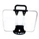 thumbnail image 2 of Soporte plano plegable Zulema para bolsa delantera de bicicleta Porteur Rack Mount Plata, 2 of 8