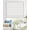 White-20" W × 64" H, variant on Window Shades 30" W × 48" H White No-Drill Blackout Indoor Use