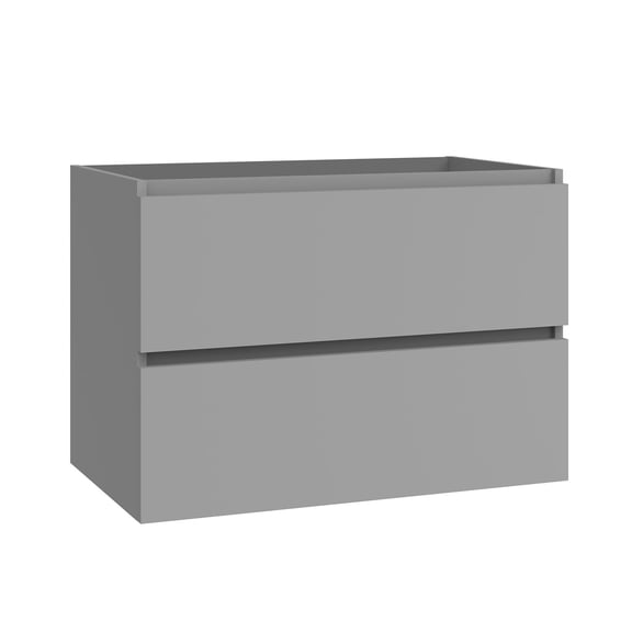 Ws Bath Collections Flora C80.000 Flora 32" Single Wall Mounted Vanity Cabinet Only - Mist