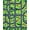 Green, Pattern 5, variant on Flatwoven High Traffic Area Rug, Multi Color Educational Playmat for Kids, Non Slip, Stain Resistant, Washable Area Rugs for Living Room, Bedroom(Green, 4X6)