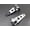 Chrome, variant on Headlight Mount Bracket Fork Ear Side Mount for Harley Honda Kawasaki Suzuki Yamaha 28-43mm 39mm 41mm Motorcycle Street Bike Cafe Racer