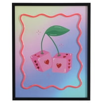 Urban Shop 16" x 20" Light-up Dice Canvas Wall Art