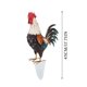 thumbnail image 3 of Estatua y escultura de gallo de madera para jardín Decoración exterior Decoración de animales Gallo Patio trasero Terraza Cocina Decoración de jardín, 3 of 6