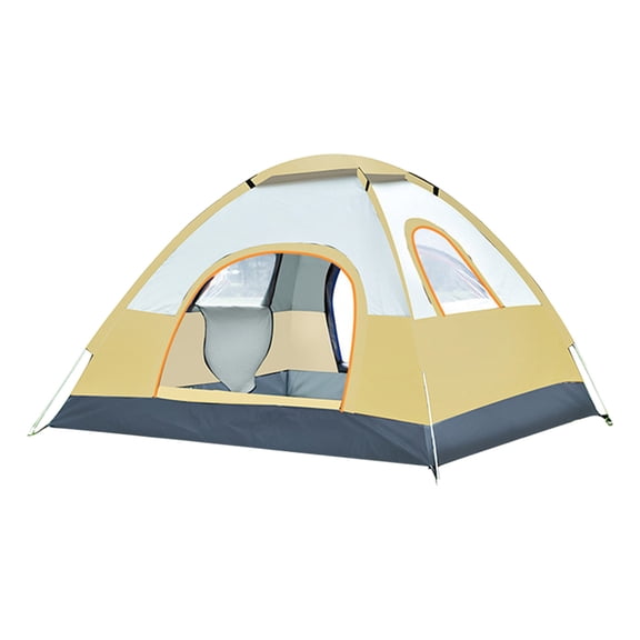 Kyusrd Automatic -Up Camping Tent for 3-4 Person,Portable Instant Waterproof Tent with Storage Bag,Lightweight Backpacking Tent for Outdoor Hiking Beach Picnic